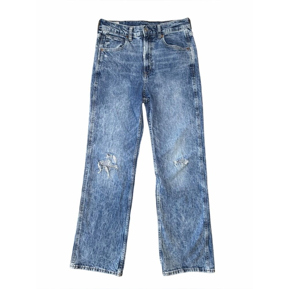 Gap Vintage Flare High Rise Distressed Jeans 28/6R